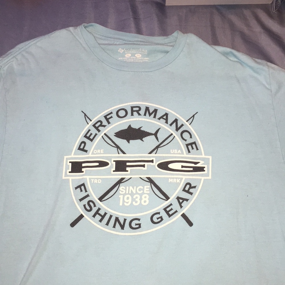PFG light blue shirt